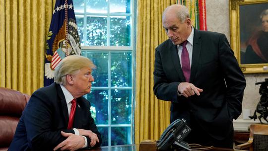 Donald Trump i predstojnik njegovog ureda John Kelly