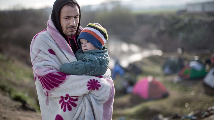 Idomeni: Izbjeglice u kampu na grčko-makedonskoj granici
