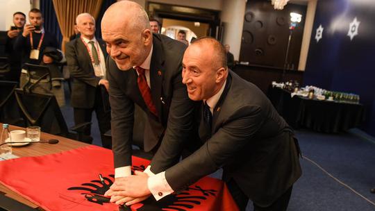 Edi Rama i Ramuš Haradinaj