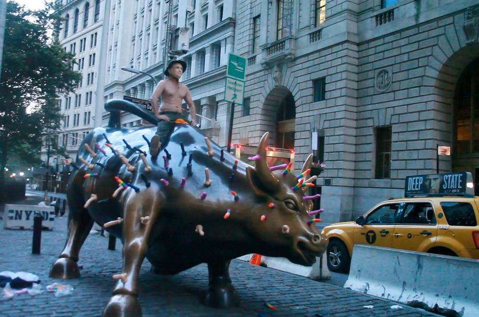 Bik na Wall Streetu | Author: Handout/REUTERS/PIXSELL