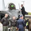 Zagreb: Predsjednik Zoran Milanović pregledao Rafale i popeo se na jednog