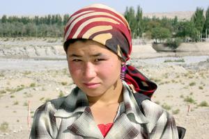 Pripadnica muslimanskog naroda Ujguri