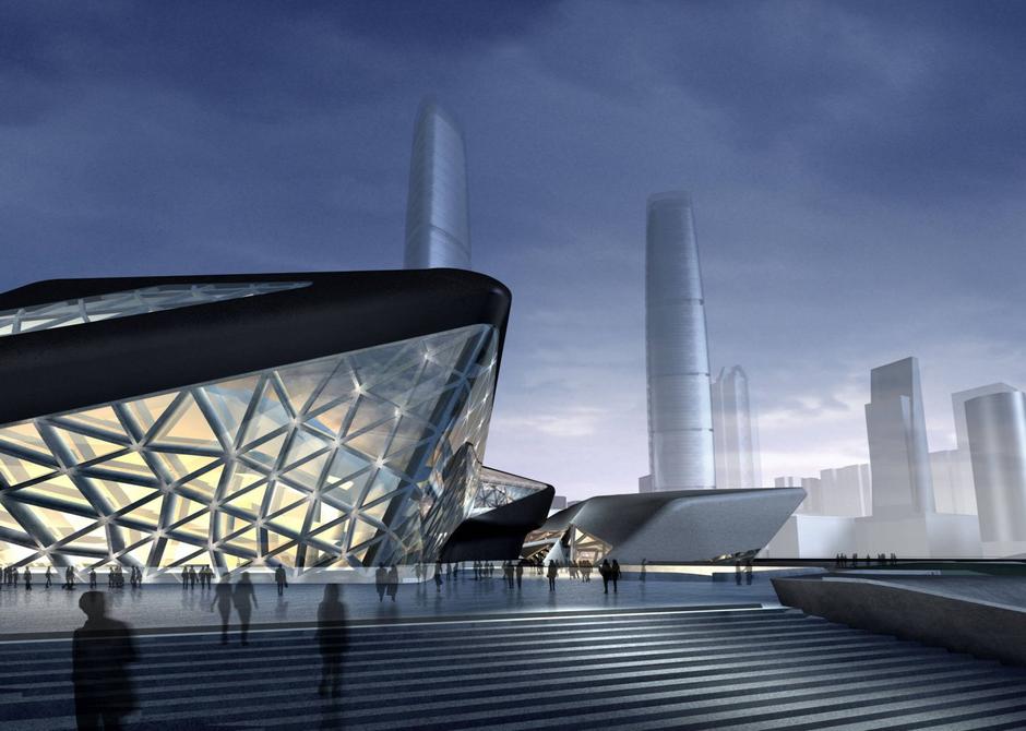 Opera u kineskom gradu Guangzhou | Author: Zaha Hadid Architects