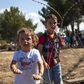 Djeca izbjeglice na grčko-makedonskoj granici