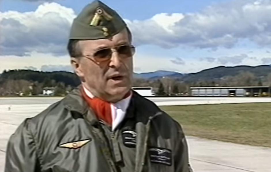 Pilot austrijskog ratnog zrakoplovstva Dieter Szolar | Author: screenshot/youtube