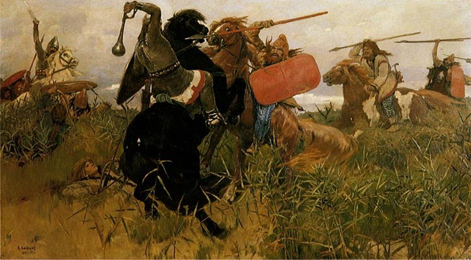 Prikaz borbe skita i Slavena | Author: Wikimedia Commons