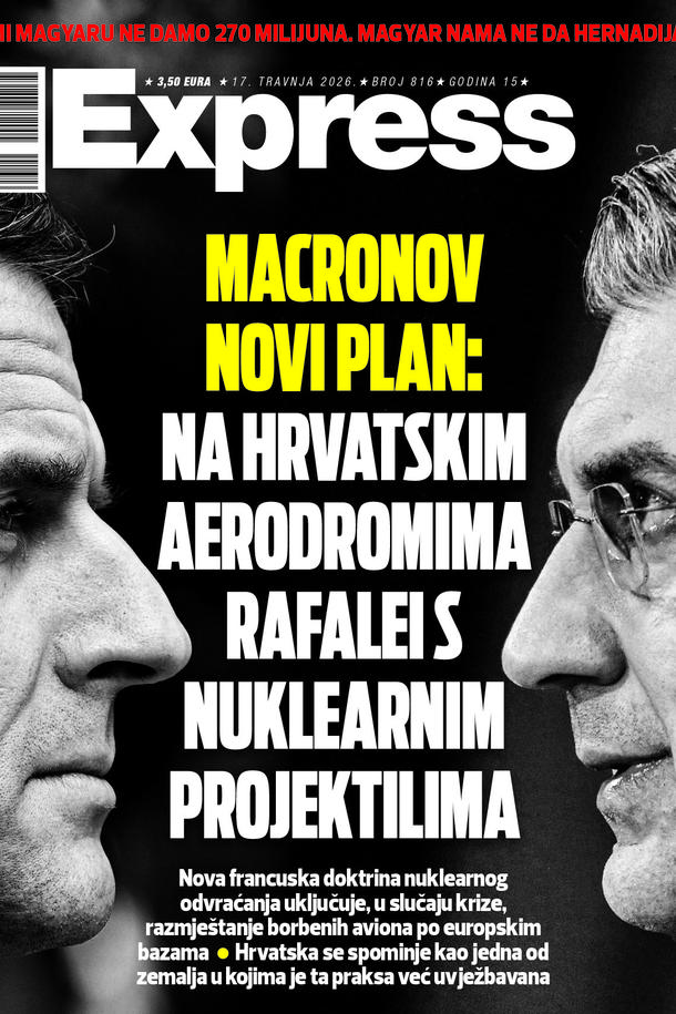 Macronov novi plan: Na našim aerodromima Rafalei s nukelarnim projektilima
