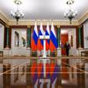 Russia's President Putin gives press briefing