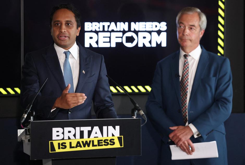Reform UK news conference with leader Farage in London | Author: Toby Melville