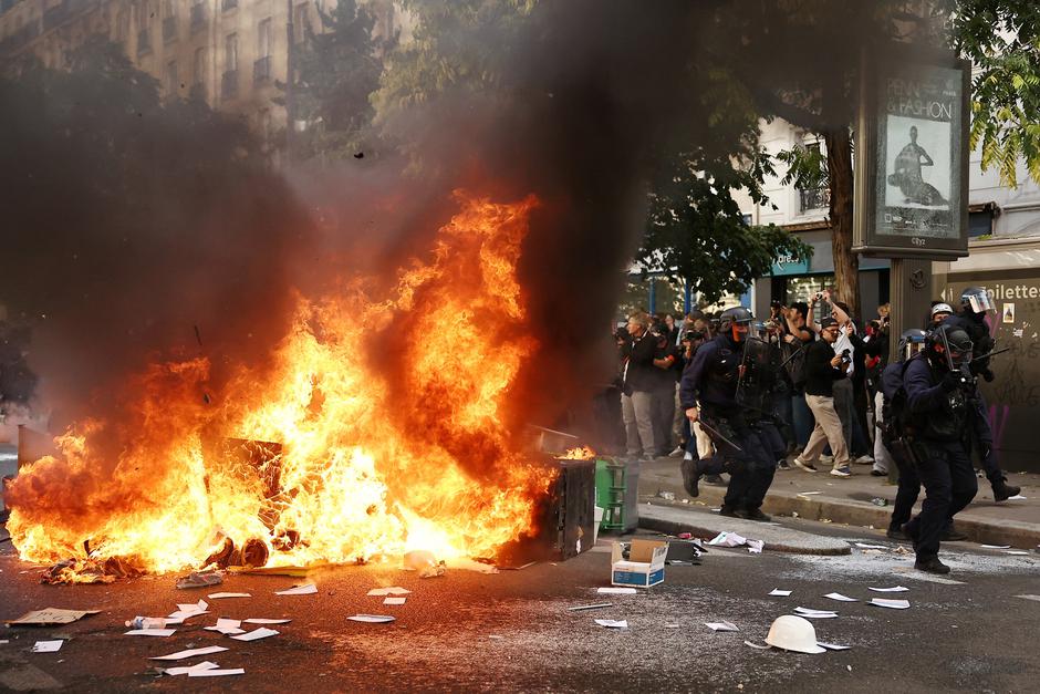 Nationwide day of student protests in France | Author: Abdul Saboor