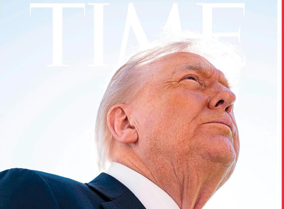 TIME magazine front cover Nov 18, 2025