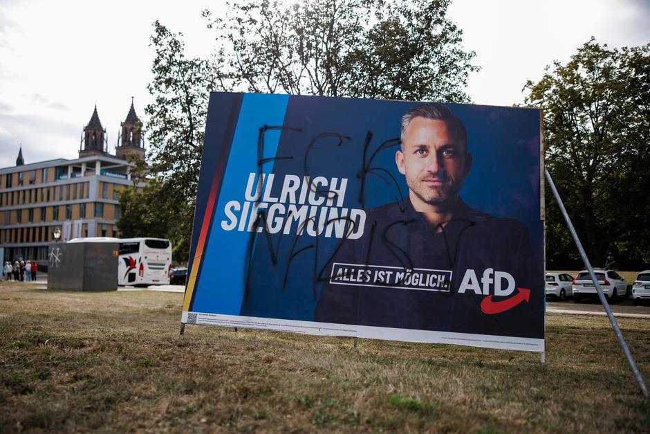 Political campaigning ahead of 2026 Saxony-Anhalt state elections in Magdeburg  | Author: CLEMENS BILAN