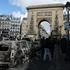 Aftermath of clashes during a national day of protests against the cost of living and rising fuel prices, in Paris