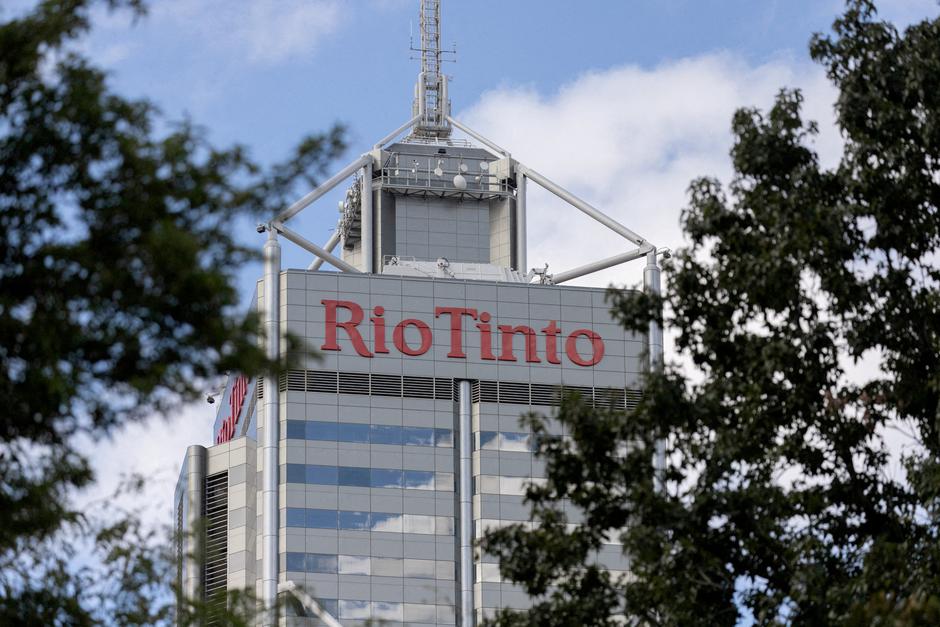 FILE PHOTO: FILE PHOTO: A view shows the Rio Tinto logo in Perth | Author: Christine Chen/REUTERS
