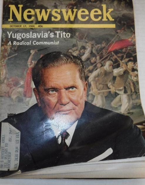 Naslovnice novina sa Zapadom s Titom na naslovnici