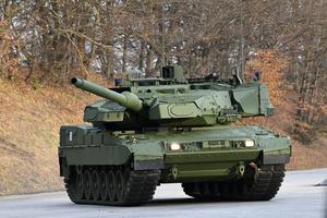 Roll-out of new Leopard tank and howitzer PZH 2000 at KNDS
