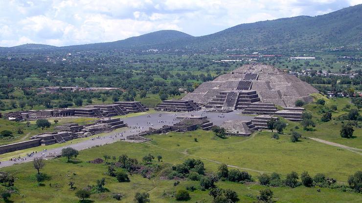Drevni grada Maja - Teotihuacan