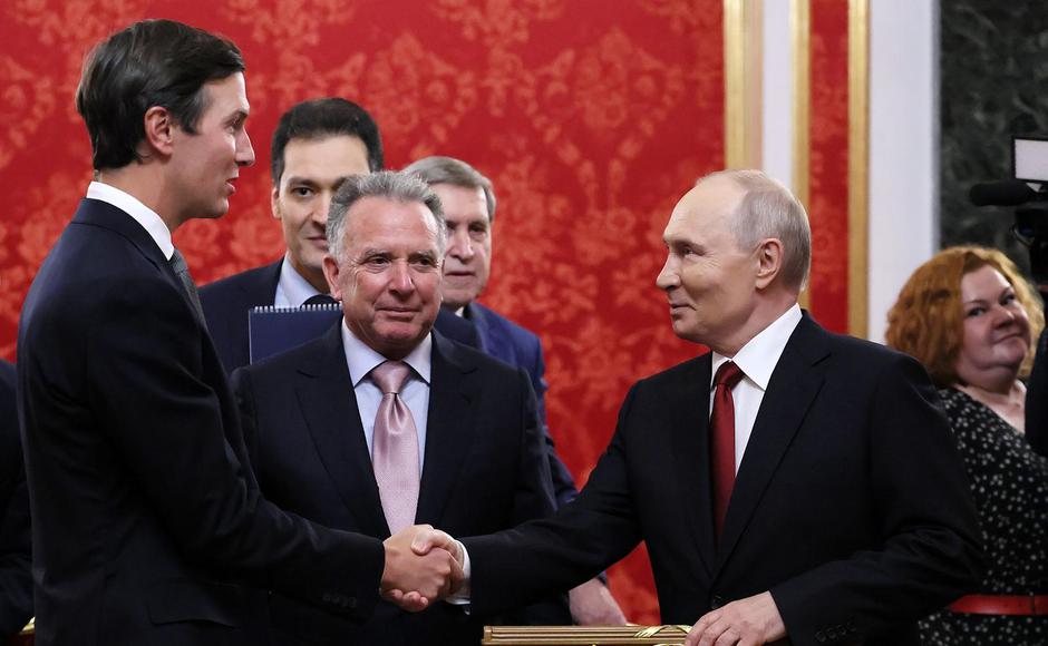 Putin Meets Trump Envoys in Moscow.. | Author: Russia President Office/NEWSCOM