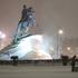 St Petersburg Hit By Snowfall