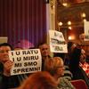 Branitelji prosvjeduju protiv Frljićeve predstave 'Naše nasilje, vaše nasilje'