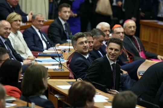 Andrej Plenković i Božo Petrov