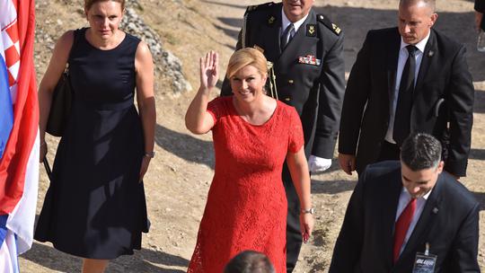 Kolinda Grabar Kitarović u Kninu