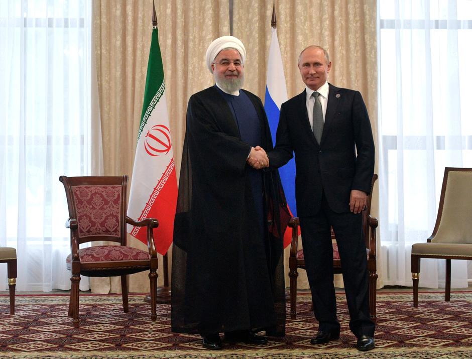 Hassan Rouhani i Vladimir Putin | Author: SPUTNIK/REUTERS/PIXSELL