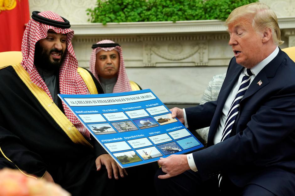Mohammed bin Salman i Donald Trump | Author: JONATHAN ERNST/REUTERS/PIXSELL