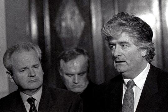 Milosevic, Mladic and Karadzic