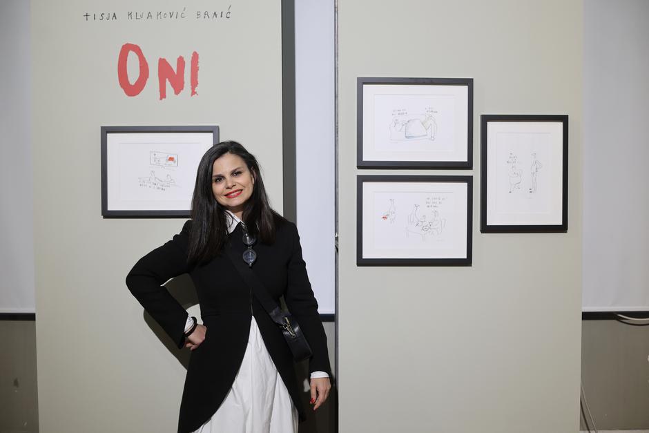 Zagreb: Otvorenje izložbe Tisje Kljaković Braić Oni  | Author: Sanjin Strukic/PIXSELL