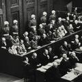 Dock at the Nuremberg trials, 1946
