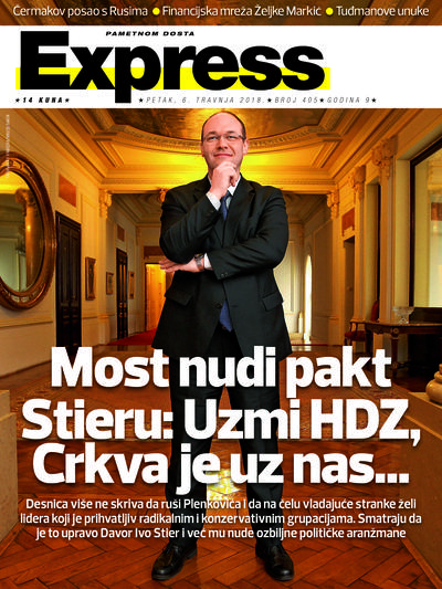 Most nudi pakt Stieru