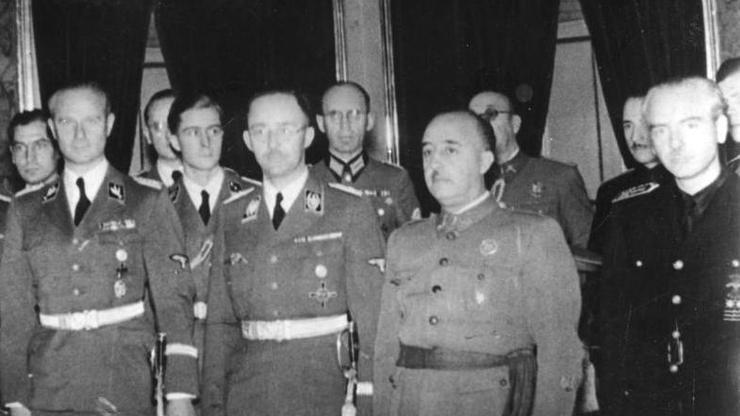 Himmler u posjeti kod Franca