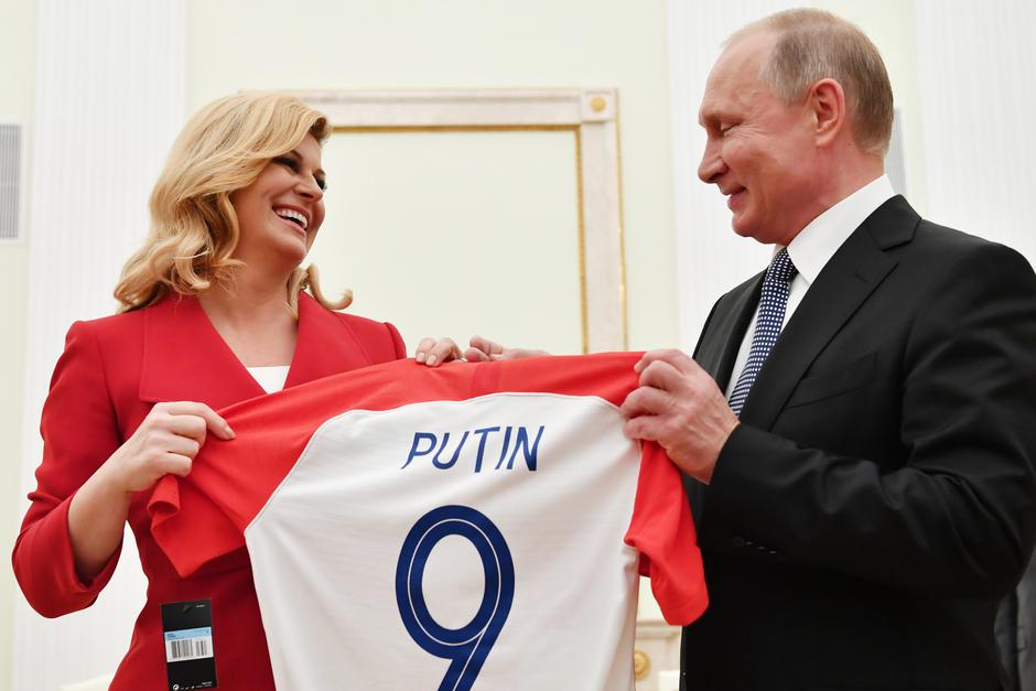 Vladimir Putin i Kolinda Grabar Kitarović | Author: pool/REUTERS/PIXSELL
