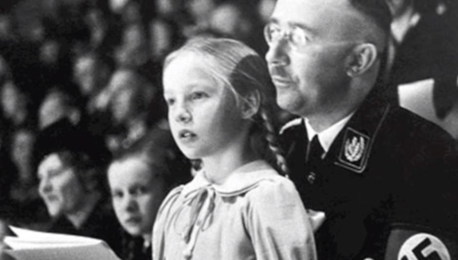 Gudrun Himmler, udana Burwitz, kći Heinricha Himmlera, s tatom | Author: YouTube