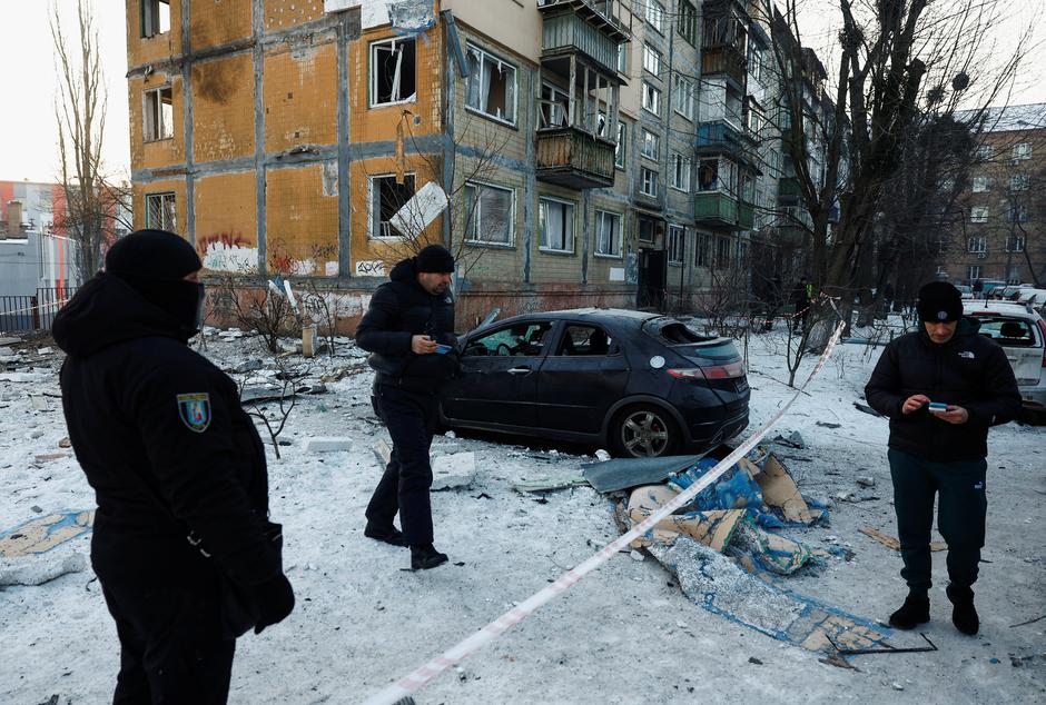 Aftermath of a Russian missile and drone attack, in Kyiv | Author: Valentyn Ogirenko