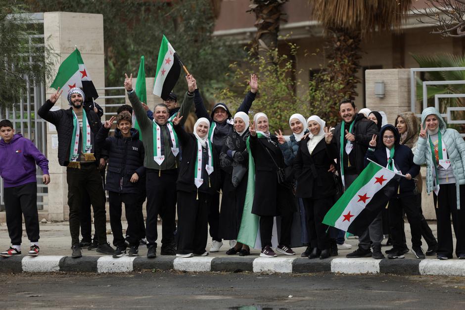 Military parade to mark the first anniversary of Bashar al-Assad's fall, in Damascus | Author: Khalil Ashawi