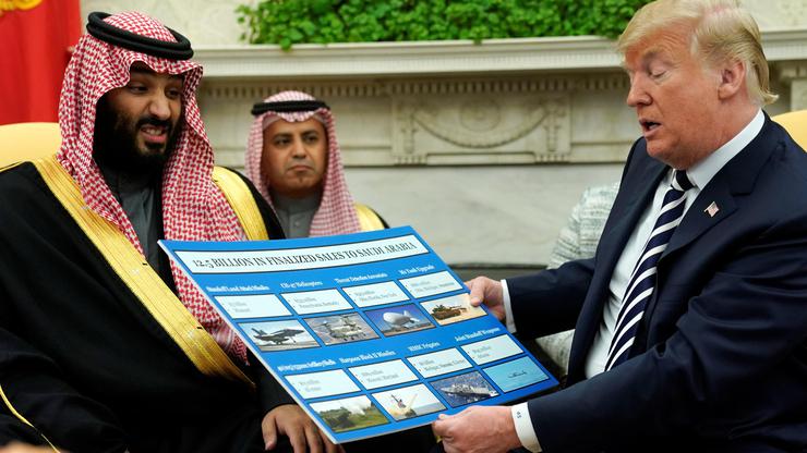 Mohammed bin Salman i Donald Trump