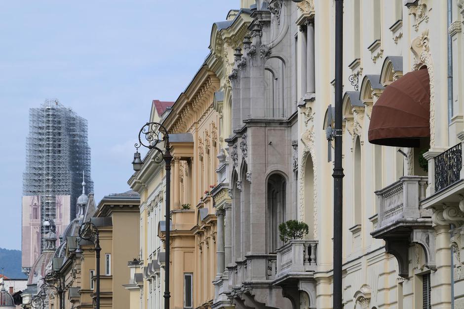 24SATA Zagreb: Nove fasade na zgradama u užem centru Zagreba | Author: Sandra Simunovic/PIXSELL