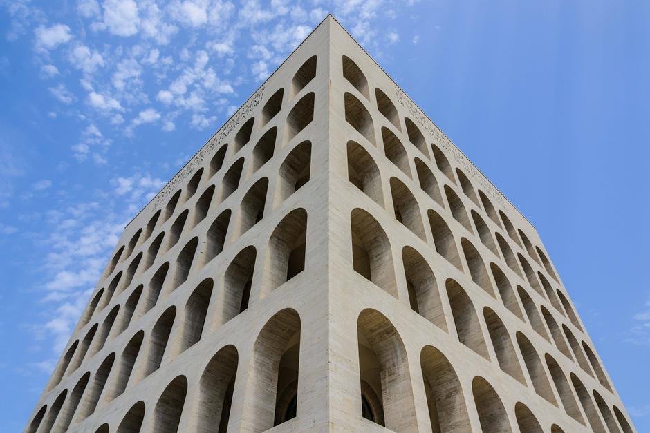 Rom, Palazzo della Civilta Italiana, Ernesto Lapadula, Giovanni Guerrini, Mario Romano // Rome, Palazzo della Civilta It | Author: Profimedia
