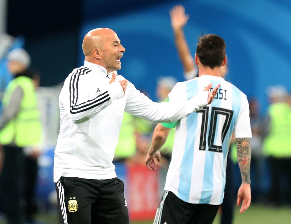Leo Messi i Jorge Sampaoli