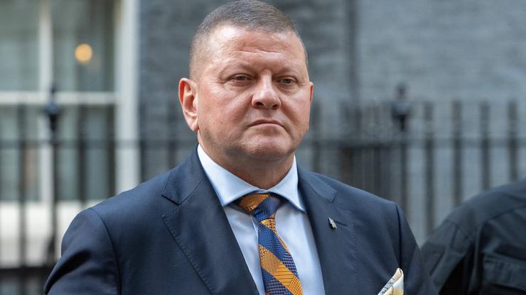 Valerii Zaluzhnyi In Downing Street