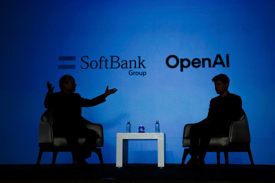 FILE PHOTO: SoftBank and OpenAI CEOs at an event in February 2025 | Author: Kim Kyung-Hoon