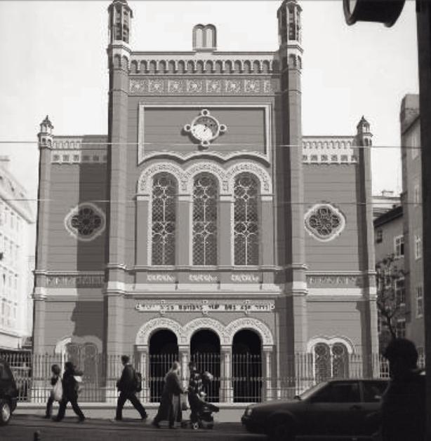 Računalna rekonstrukcija sinagoge u Zagrebu