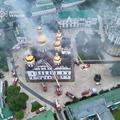 Aftermath of a Russian missile and drone attack in Kyiv
