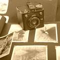 Old camera and old photos
