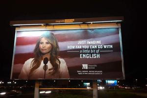Melania Trump na reklami