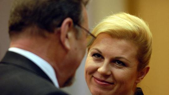 Kolinda Grabar Kitarović i Vladimir Šeks