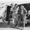 people, migrants, drought, transient, California, historical,