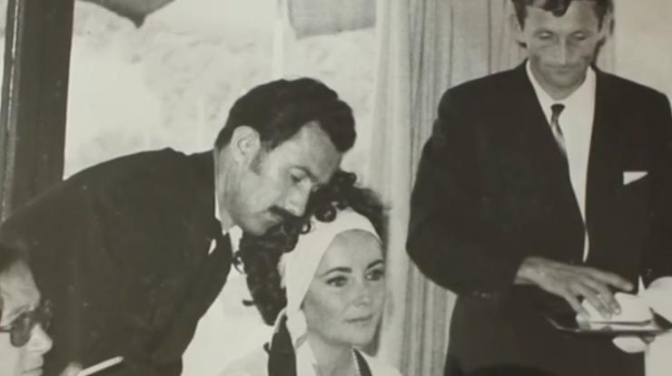 Pavle Milanović i Elizabeth Taylor